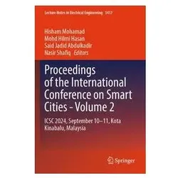 Proceedings of the International Conference on Smart Cities - Volume 2, Fachbücher von Nasir Shafiq, Hisham Mohamad, SAID, Hilmi Hasan, Mohd Jadid Abdulkadir