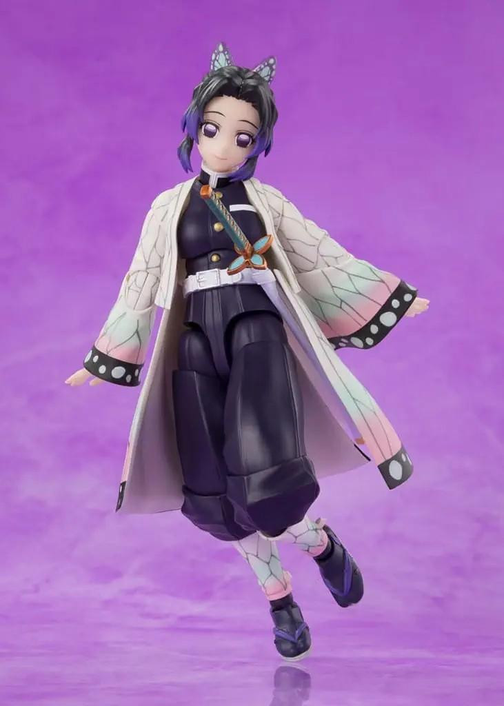 Bandai S.H.Figuarts Demon Slayer: Kimetsu no Yaiba Shinobu Kocho actiefiguur, 13 cm