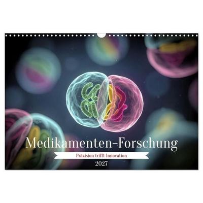 Medikamenten-Forschung (Wandkalender 2027 DIN A3 quer), CALVENDO Monatskalender
