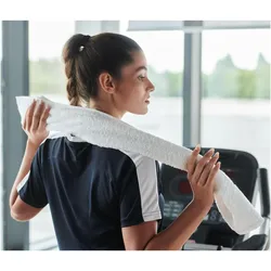 Towel City Pocket Gym Towel, Reisehandtuch, Weiss