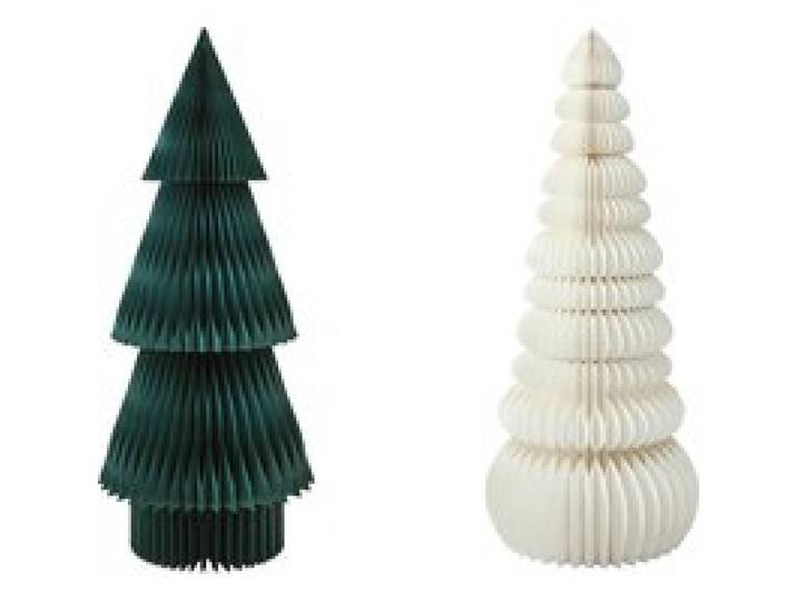 Sapin de Noël en papier alvéolé