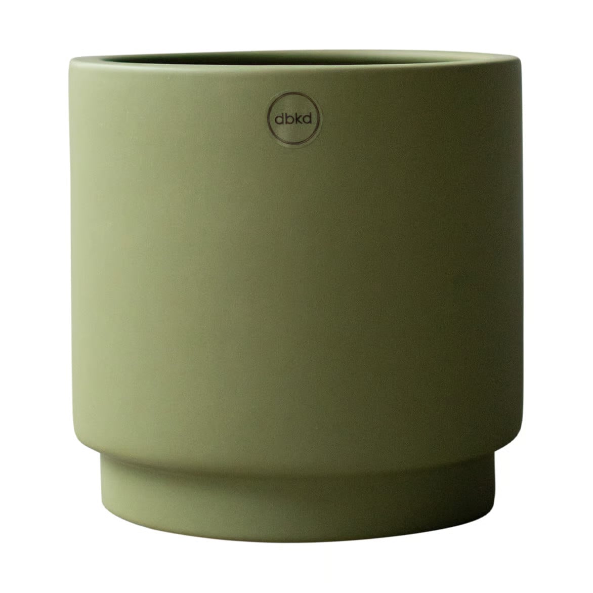 DBKD Solid pot green Medium, Ø16 cm