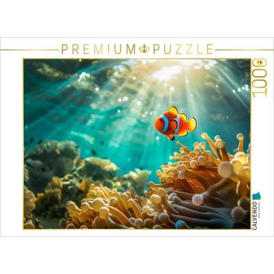 CALVENDO Puzzle Manche Fische sind so vergesslich, dass sie schon vergessen haben, was sie vergessen haben | 1000 Teile Lege-Größe 64x48cm