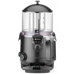 Hendi Schokoladenspender 5 l 230V 1006W, Fun Kitchen, Schwarz, Silber, Transparent
