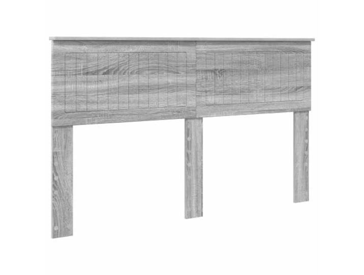 KKgypkn Sonoma Kopfteil 150 cm, Holzwerkstoff Kopfteil in Grau, modernes Bettkopfteil mit rechteckiger Form, pflegeleicht und einfach zu montieren