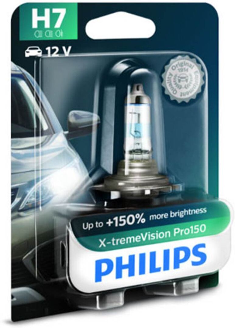 Lâmpada h7 Philips xtr vision pro150 1pc