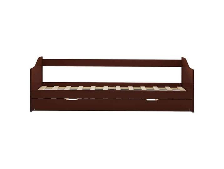 CONFORTHA®Structure de lit extensible sans matelas marron foncé 90x200 cm - Lit & accessoires (16887)