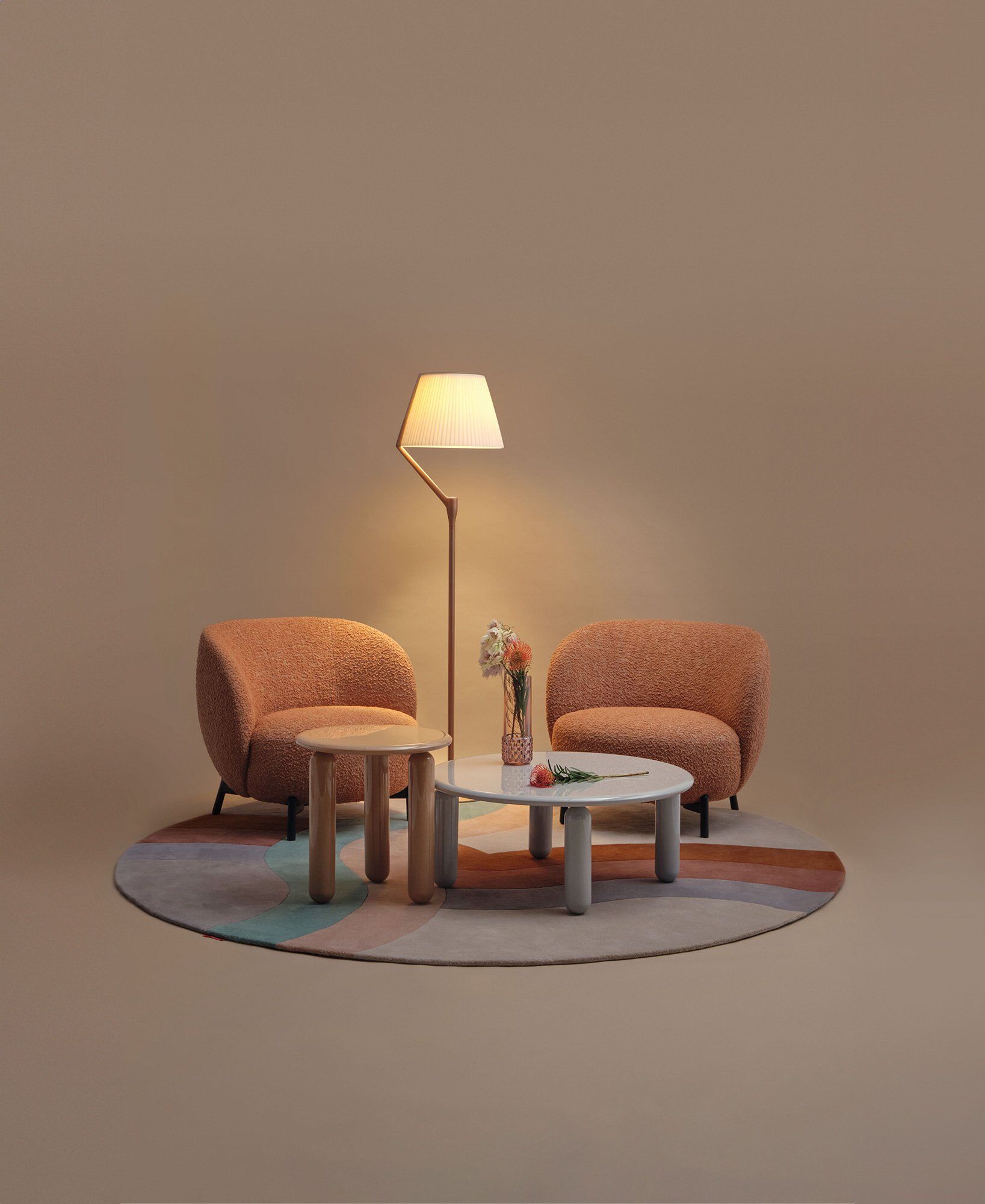 Kartell Lunam Sessel (Antibes anthrazit) Antibes anthrazit
