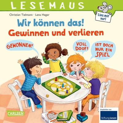 LESEMAUS 133: Wir können das! Gewinnen und verlieren, Taschenbuch von Christian Tielmann, Carlsen, 978-3-551-08020-2