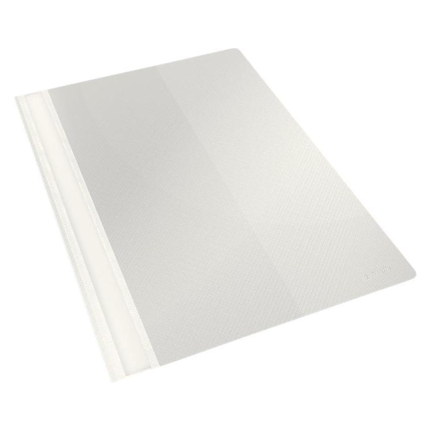 Esselte 28345, Transparent, White, Metal, Plastic, 160 sheets, A4, 1 pockets, 228 mm (A4, 1x) (28345)