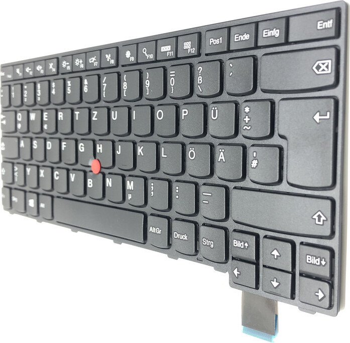 T-ProTek Zwart toetsenbord compatibel met Lenovo ThinkPad T470s 20HG