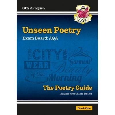 GCSE English AQA Unseen Poetry Guide - Book 1 includes Online Edition, Taschenbuch von Cgp Books, CGP Books, 978-1-78294-364-8