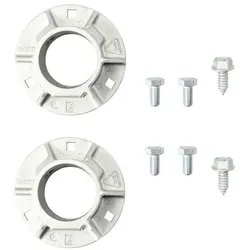 Marantec WA-S 40 Wellenadapter für Mittelmontage Anflanschadapter 40 mm ohne Nut