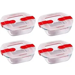 Pyrex Ugnsform med lock för micron 2, Vorratsbehälter