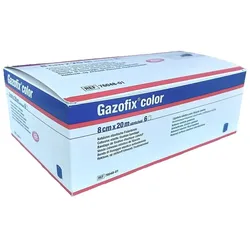 Gazofix Color Fixierbinde kohäsiv 8 cmx2 6 St