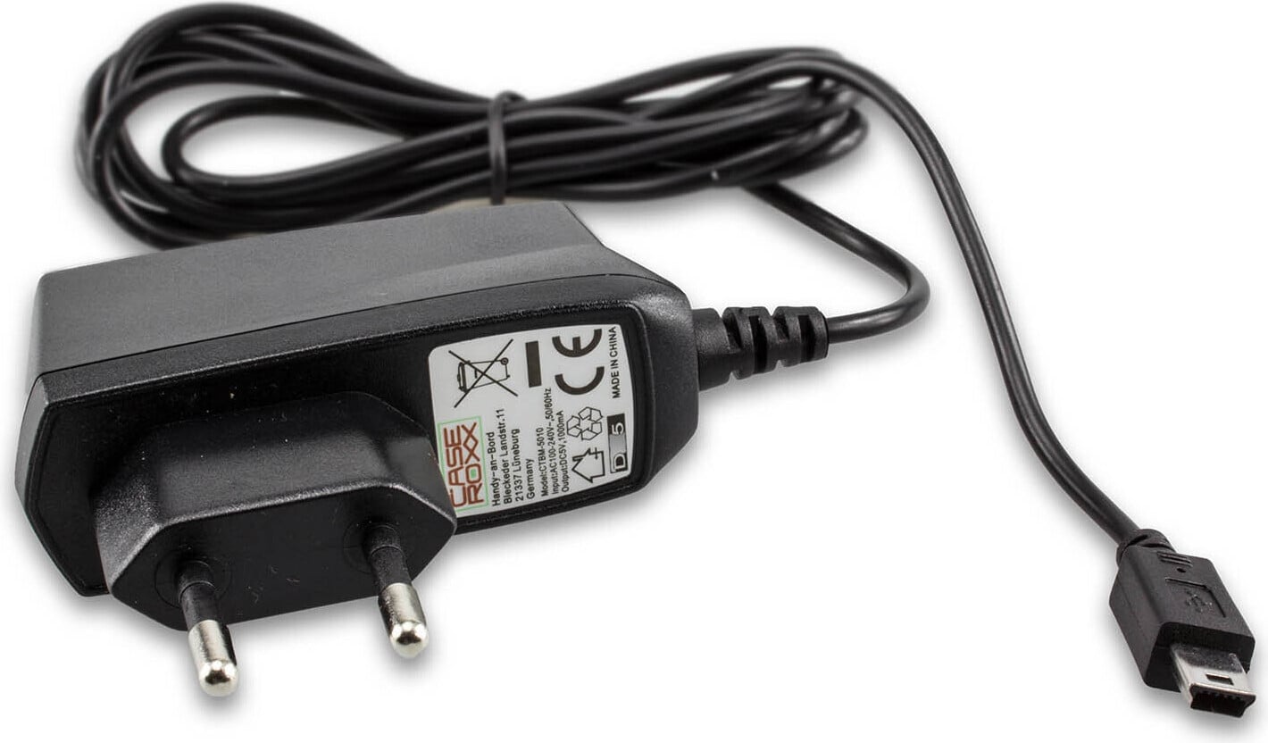 Caseroxx Navigatie oplader voor Garmin Drive Smart 61 LMT met power pack, zwart