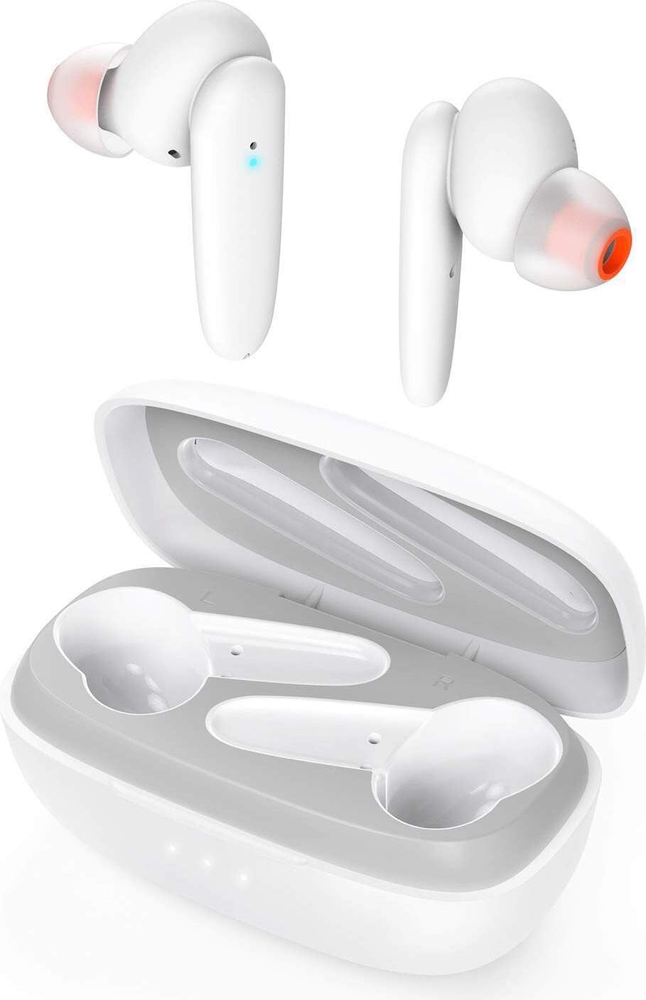 Hama Bluetooth-oordopjes Passion ANC, in-ear, true wireless, met oplaadstation, wit