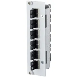 BTR 15024A5A06-E LWL-Frontplatte OpDAT REGpro 3HE/7TE MM 12xE2000 15024A5A06E
