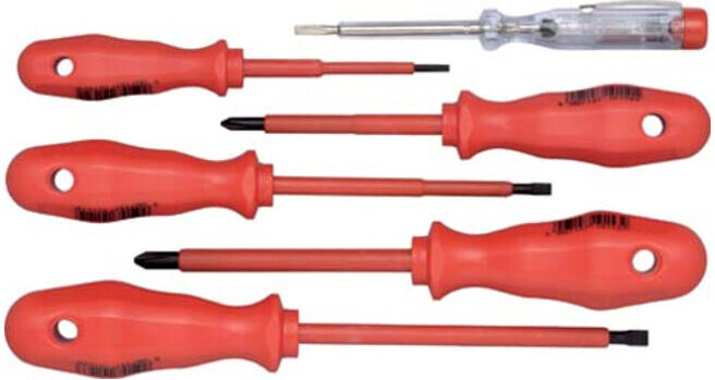 Klauke Set de tournevis VDE KL 399 IS 6 pièces manche 1K (KL399IS)
