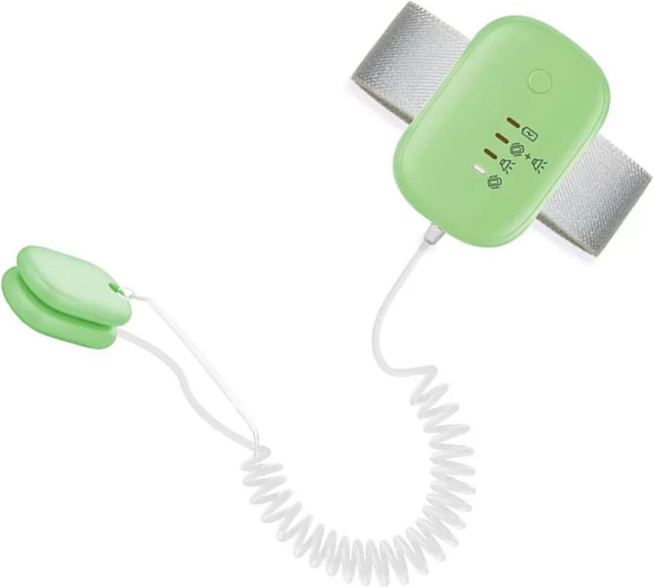 INF Bettnässer-Alarm - Kabelgebundener Magnetischer Clip für Erwachsene und Kinder Grün