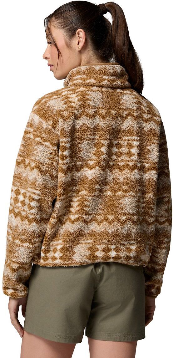 COLUMBIA Polaire Sherpa Courte Semi-Boutonnée en Helvetia
