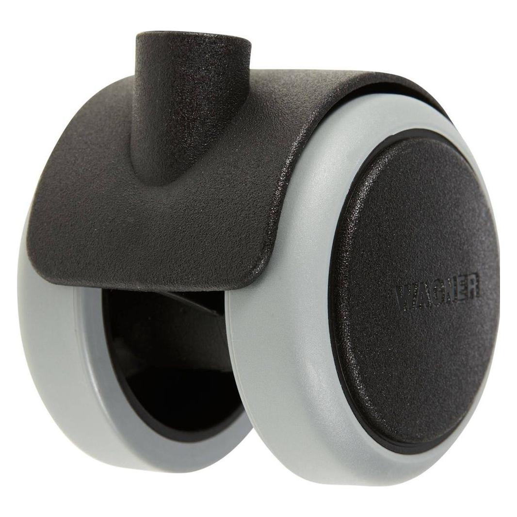 Wagner System Doppelrolle 50mm 50kg schwarz (01 0722 01)