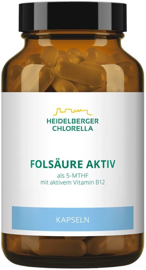 Folsäure Aktiv plus Vitamin B12 aktiv Kapseln 120stk