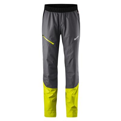Fahrradhose GONSO "Save Pants Therm", Damen, Gr. M, Normalgrößen, grau, 100% Polyester, Hosen Fahrradhose, Gefütterte Regenhose für sehr kalte Wintertage auf dem Rad.