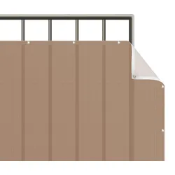 BALKON SICHTSCHUTZ Beige 550/75 cm