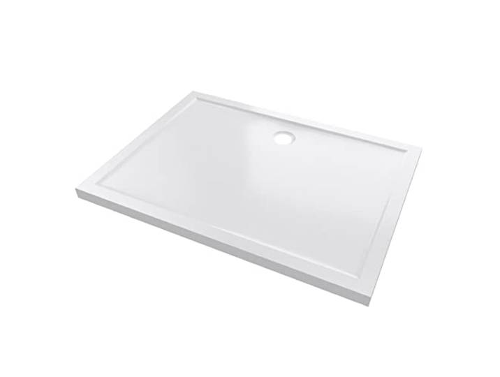 Duschtasse Duschwanne rechteckig 120 x 90 cm - hochwertige Duschtasse aus Sanitär-Acryl, passend für Duschabtrennungen mit einer Grundfläche von 120 x 90 cm