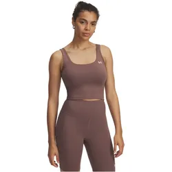 UNDER ARMOUR Motion Tanktop Damen 256 - sierra taupe/white XL
