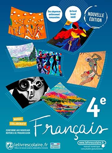 Lelivrescolaire.fr - Français 4e : manuel collaboratif : conforme aux nouveaux repères de progression - Preis vom 19.10.2026 19:33:35 h
