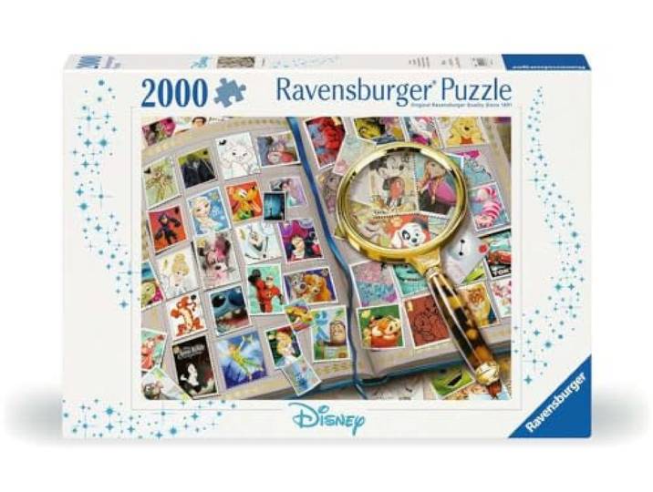 Ravensburger puzzel Mijn Mooiste Postzegels - Legpuzzel - 2000 stukjes