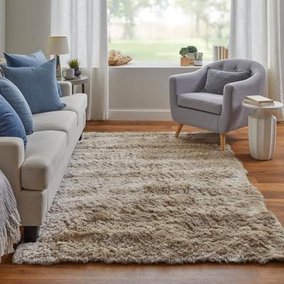 Grand Bazaar Armada Hand Tufted Solid Modern Area Rug