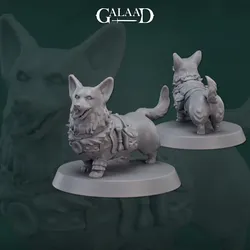 Corgi Adventurer von Galaad Miniatures aus Rangers Release