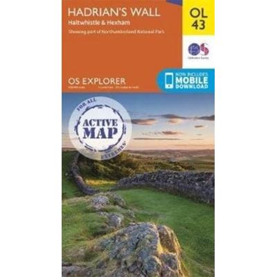 Hadrian's Wall, Karte von , Ordnance Survey, 978-0-319-47562-1