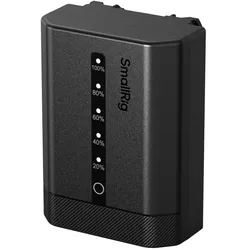 SmallRig 5297 USB-C Camera Battery with Power Display for Sony NP-FZ100 (Kamera Akku), Kamera Stromversorgung, Schwarz