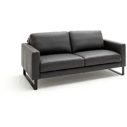 Sormani Sofa Padua Leder Grau Anthrazit
