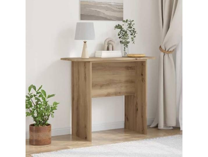 smnyxs Konsolentisch aus Holz, modernes Design, 93 x 40 x 75 cm Glatte Oberfläche, leicht zu reinigen, optimierte Aufbewahrung, minimalistischer Stil, Innenbereich, robustes Holz