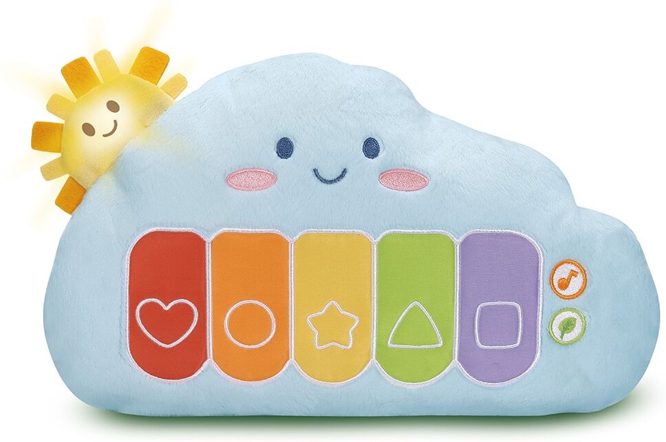Vtech Cojín de peluche nube musical arcoíris DoReMi .