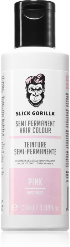 Slick Gorilla Hair Colour coloration cheveux pour homme Pink 100 ml