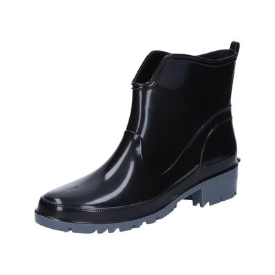 Gummistiefel BOCKSTIEGEL "Elke", Damen, Gr. 39, schwarz, Obermaterial: 100% PVC PVC., Schuhe Gummistiefel