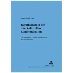 Tabuthemen in der interkulturellen Kommunikation, Fachbücher von Ahmed Rafik Trad