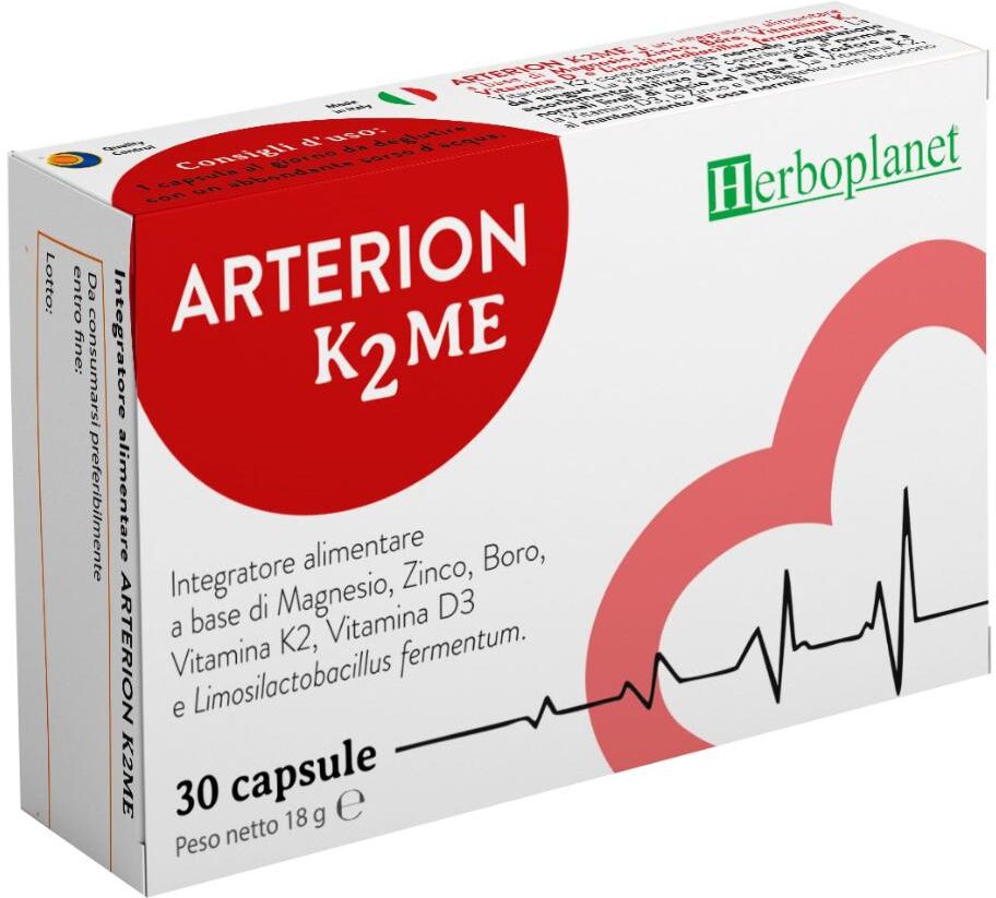 HERBOPLANET Srl ARTERION K2ME, 30 capsule