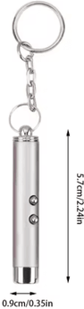 Inspire Picks Interactive Laser Pointer Toy For Cats, Kittens & Indoor Exercise silver