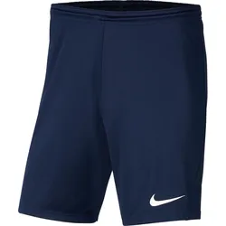 NIKE Park III Dri-FIT Knit Fußball Shorts Herren midnight navy/white XXL