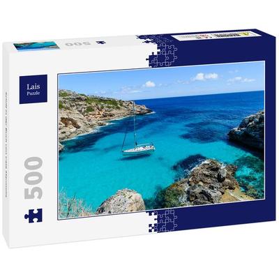 Lais Puzzle Schiff in der Buch von Cala Marmolis 500 Teile