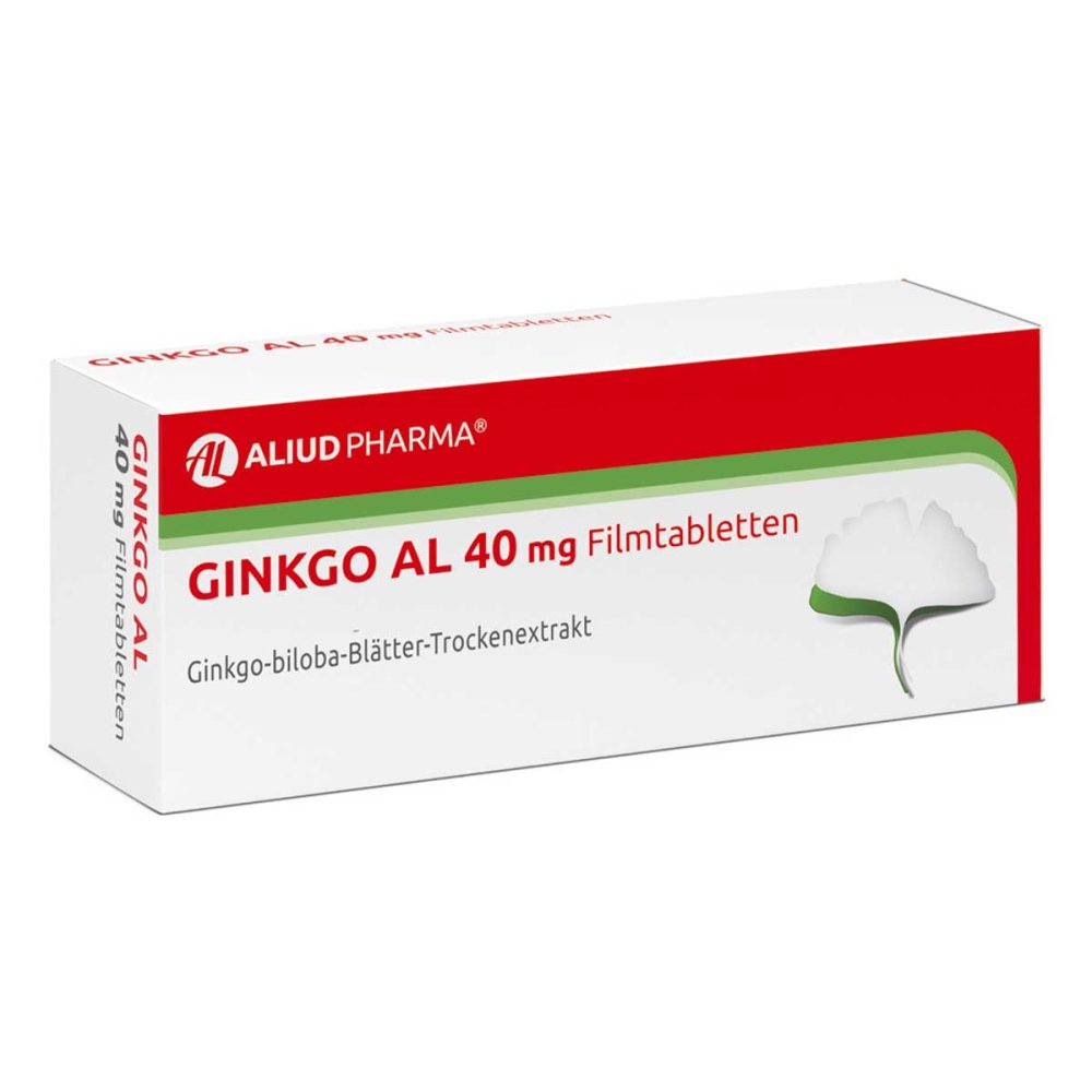 ALIUD Pharma GmbH Ginkgo AL 40 mg Filmtabletten 06565074