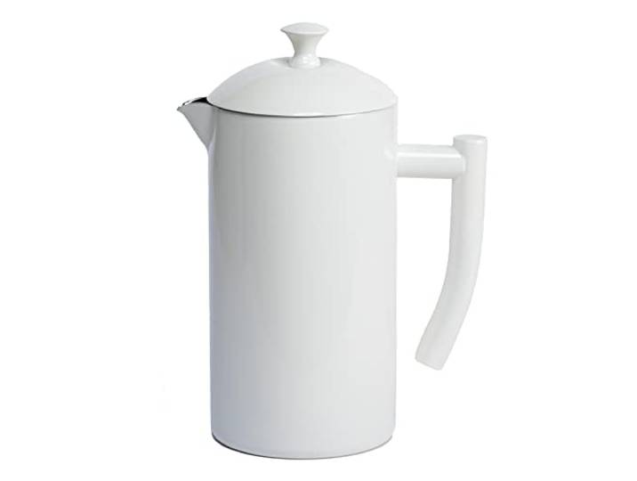 Frieling Doppelwandiger Edelstahl French Press Kaffeebereiter - Schneewittchen 1,005.5 ml - Camping French Press Kaffeekanne