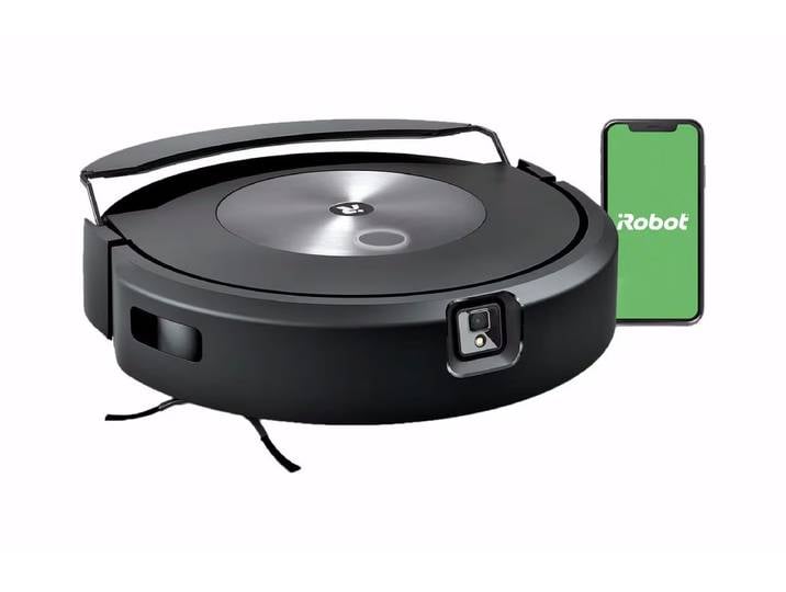 iRobot Roomba Combo J7 Roboterstaubsauger – Staubsauger Roboter/Saugroboter – schwarz